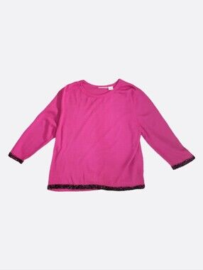 Field Manor Vintage Fuchsia Merino Wool Sweater